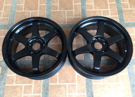 ล้อ Volk TE37 ขอบ 17 สภาพสวย ไม่มีซ่อม จำนวน 2วง ราคาไม่แพง