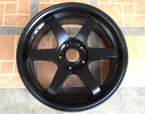 ล้อ Volk TE37 ขอบ 17 สภาพสวย ไม่มีซ่อม จำนวน 2วง ราคาไม่แพง