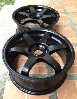 ล้อ Volk TE37 ขอบ 17 สภาพสวย ไม่มีซ่อม จำนวน 2วง ราคาไม่แพง