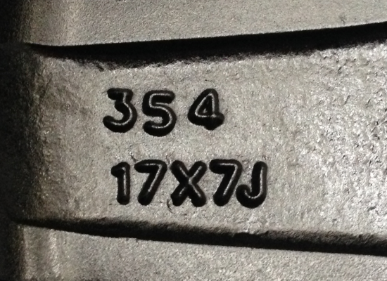 ล้อ Volk TE37 ขอบ 17 สภาพสวย ไม่มีซ่อม จำนวน 2วง ราคาไม่แพง