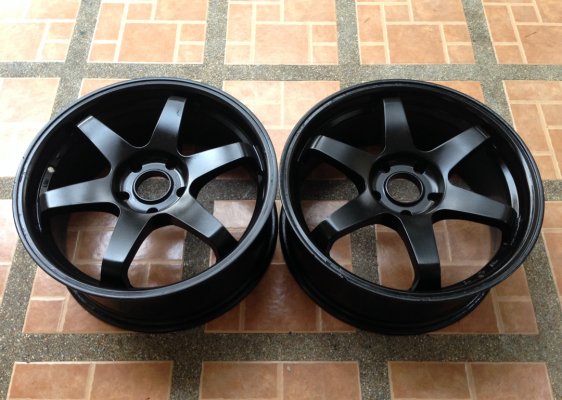 ล้อ Volk TE37 ขอบ 17 สภาพสวย ไม่มีซ่อม จำนวน 2วง ราคาไม่แพง