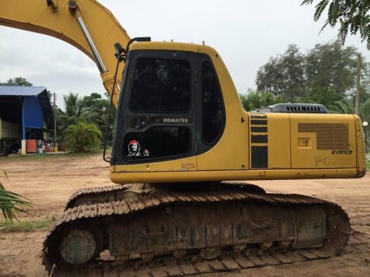 KOMATSU PC 200-6 ไฟฟ้าครบ เอกสารอินวอยซ์ รถทำงานทุกวัน