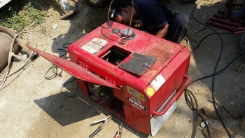 ขาย - เครื่องเชื่อมพร้อมปั่นไฟ SHIDAIWA EGW145M เก่านอก