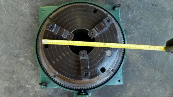 Sell >> หัวแบ่ง 15" หมุนองศาสามจับมีฟันกลับในตัว สเกลบอกอ่านค่า ตัวใหญ่แข็งแรง พร้อมใช้งาน