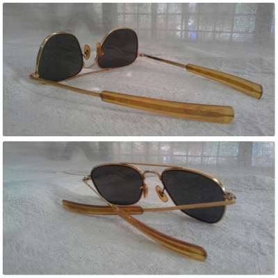 แว่นตาเสืออากาศยุค 60s ระดับวินเทจนางฟ้า!  COMMAND/AO USA 52mm ไซซ์หล่อ!