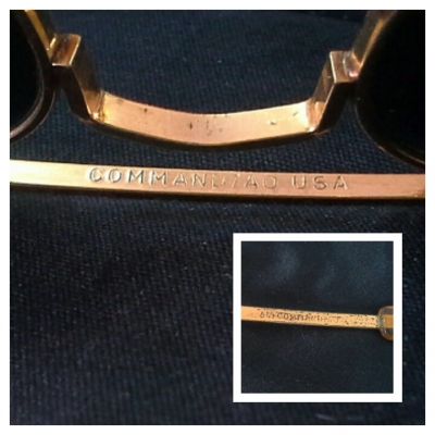 แว่นตาเสืออากาศยุค 60s ระดับวินเทจนางฟ้า!  COMMAND/AO USA 52mm ไซซ์หล่อ!