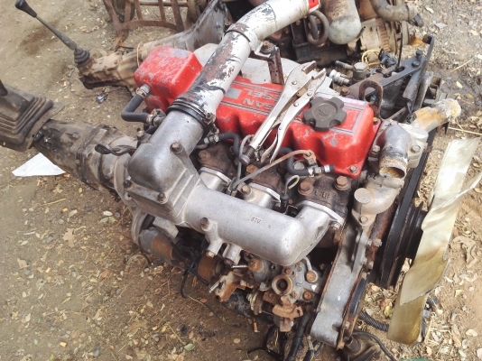 ขาย เครื่อง พร้อมเกียร์ BD25 บิ๊กเอ็ม ฝาแดง พร้อมเกียร์