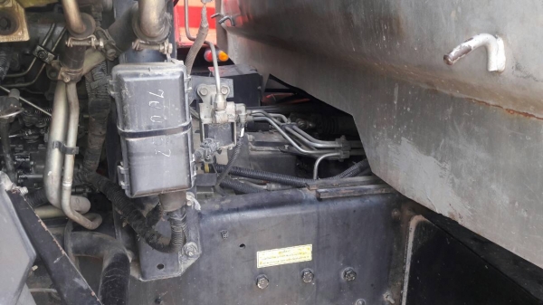 ขายรถบรรทุก 22  ล้อคอกรั้วไม่ดัมพ์ HINO MEGA 320 แรงม้าปี 2551 ไฮสปีด ลูกพ่วงสามมิตร 3 เพลาแท้โรงงานยาว 6.50 เมตร ราคา 1880000