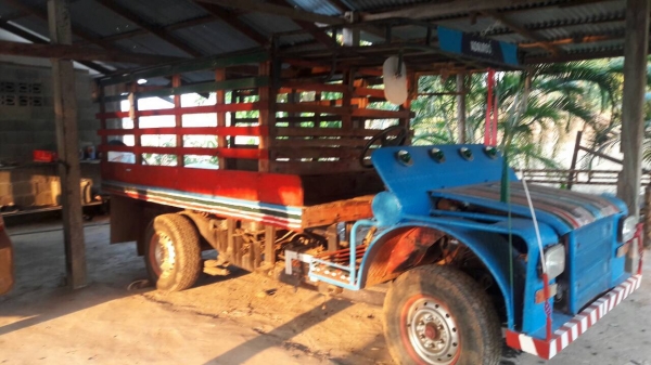 ขาย รถอีแต๋น คัสซี+ช่วงล่างกระบะ NISSAN เครื่อง NISSAN LD รถพร้อมใช้งาน ราคาต่อรองได้