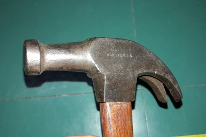 ขายค้อนหงอนโค้งด้ามไม้งานเก่าเมกาD.MAYDOLE 16oz. Made in USA.