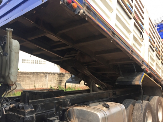 ขายรถพ่วง ISUZU DECA 360 ปลายปี 56 ท่อไอเสียออกข้างแล้ว ดั้มเกษตร สภาพเดิมๆ รถพ่วง 22ล้อ