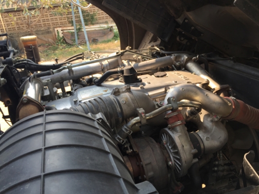 ขายรถพ่วง ISUZU DECA 360 ปลายปี 56 ท่อไอเสียออกข้างแล้ว ดั้มเกษตร สภาพเดิมๆ รถพ่วง 22ล้อ