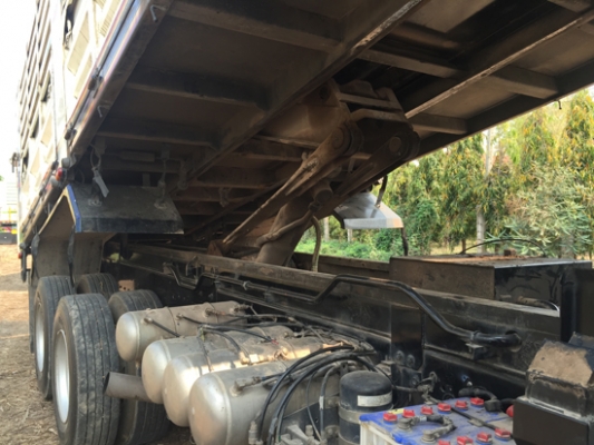 ขายรถพ่วง ISUZU DECA 360 ปลายปี 56 ท่อไอเสียออกข้างแล้ว ดั้มเกษตร สภาพเดิมๆ รถพ่วง 22ล้อ