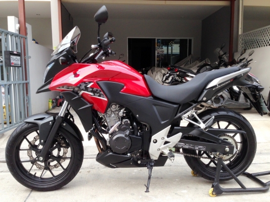 ((ดาวน์45000)) ขาย CB500X ปี2013 สภาพสวย สีแดงงามๆ ราคา165000 บาท