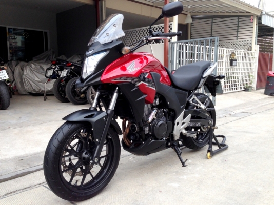 ((ดาวน์45000)) ขาย CB500X ปี2013 สภาพสวย สีแดงงามๆ ราคา165000 บาท