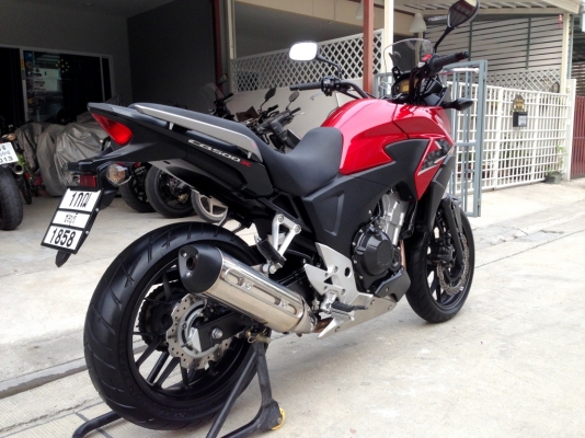 ((ดาวน์45000)) ขาย CB500X ปี2013 สภาพสวย สีแดงงามๆ ราคา165000 บาท