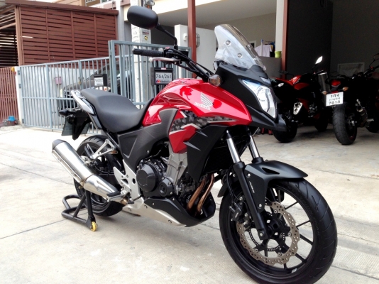 ((ดาวน์45000)) ขาย CB500X ปี2013 สภาพสวย สีแดงงามๆ ราคา165000 บาท