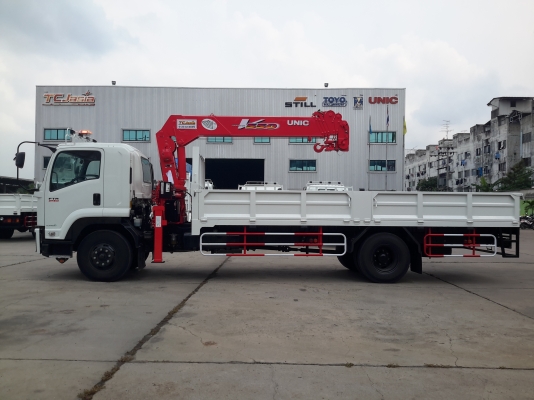 จำหน่าย รถบรรทุกพร้อม เครน UNIC,DONGYANG มือ1 / รถเครน 25-50 ตัน