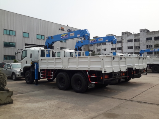 จำหน่าย รถบรรทุกพร้อม เครน UNIC,DONGYANG มือ1 / รถเครน 25-50 ตัน