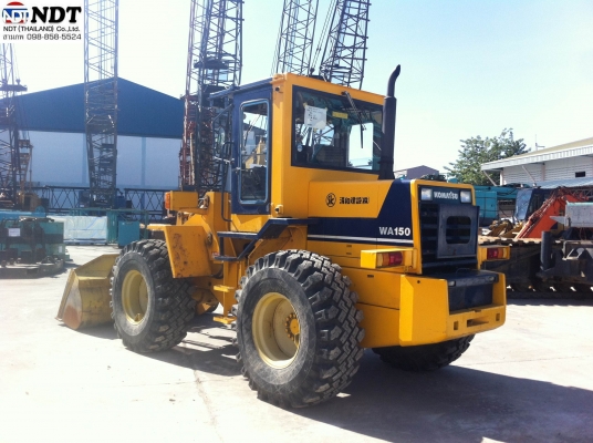 KOMATSU WA150-1 ขนาด1.5คิว นำเข้าจากญี่ปุ่นไม่เคยใช้งานในไทยครับ KOMATSU WA150-1 ขนาด1.5คิว นำเข้าจากญี่ปุ่นไม่เคยใช้งานในไทยครับ