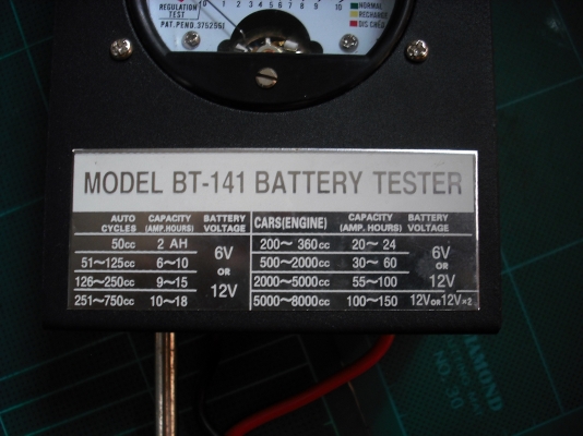 Battery Test รุ่น BT-141เครื่องวัดทดสอบแบตเตอรี่