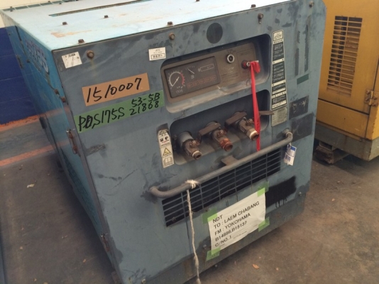 ปั้มลม AIRMAN PDS175S เก่านอกรุ่นใหม่ นำเข้าจากญี่ปุ่น ถึงไทยแล้วครับ ราคาไม่แพง