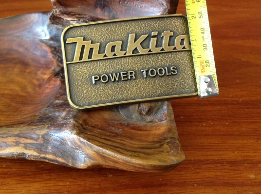 ขายหัวเข็มขัด Vintage Makita รวมจัดส่ง