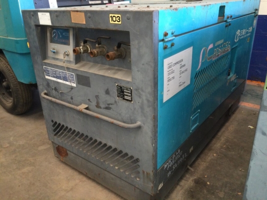 ปั้มลม AIRMAN PDS175S เก่านอก นำเข้าจากญี่ปุ่น ไม่เคยใช้งานในเมืองไทยครับ ราคาถูก