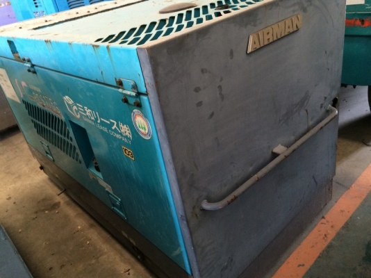 ปั้มลม AIRMAN PDS175S เก่านอก นำเข้าจากญี่ปุ่น ไม่เคยใช้งานในเมืองไทยครับ ราคาถูก