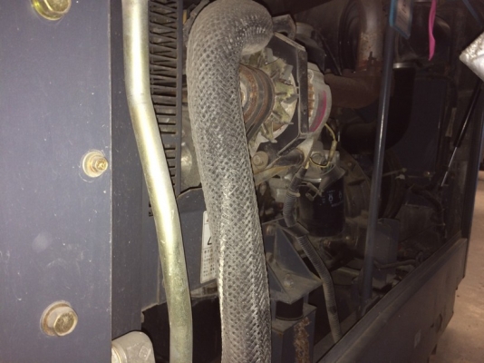 ปั้มลม AIRMAN PDS175S เก่านอก นำเข้าจากญี่ปุ่น ไม่เคยใช้งานในเมืองไทยครับ ราคาถูก