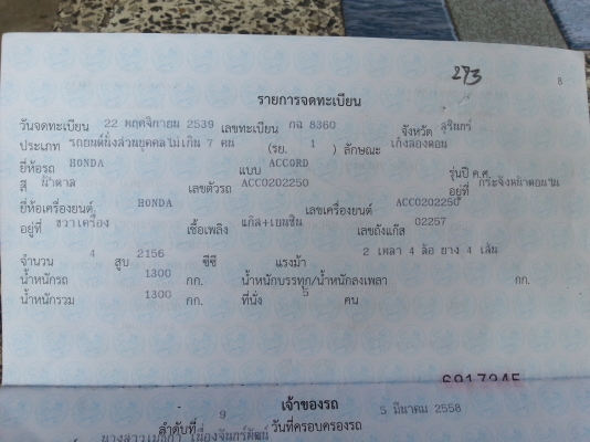 ขายถูก HONDA ACCORD ไฟท้าย 2 ก้อน ขายถูก HONDA ACCORD ไฟท้าย 2 ก้อน