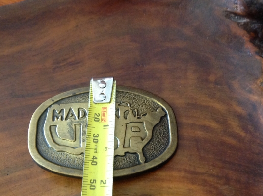 ขายหัวเข็มขัด Vintage Made in U.S.A. รวมจัดส่ง