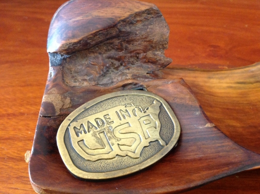 ขายหัวเข็มขัด Vintage Made in U.S.A. รวมจัดส่ง