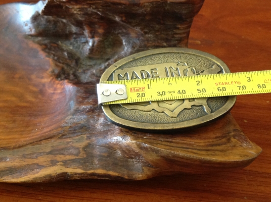 ขายหัวเข็มขัด Vintage Made in U.S.A. รวมจัดส่ง