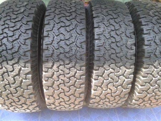 ขายยาง bf ko 265x75r16 ปี 14 สวยๆครับ