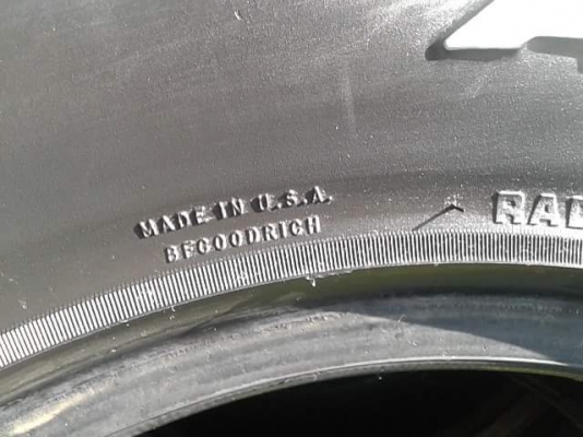 ขายยาง bf ko 265x75r16 ปี 14 สวยๆครับ