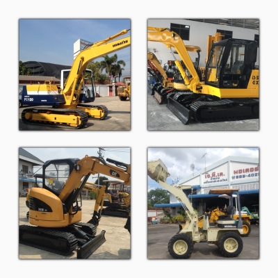 ขายรถขุด รถตัก โฟล์คลิฟ รถกอล์ฟ เจ็ทสกีและเครื่องมือการเกษตรหลายรุ่น หลายยี่ห้อ มือสองนำเข้าจากญี่ปุ่น