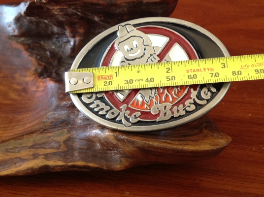 ขายหัวเข็มขัด Vintage Vintage Smoke Buseter รวมจัดส่ง