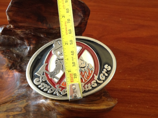 ขายหัวเข็มขัด Vintage Vintage Smoke Buseter รวมจัดส่ง