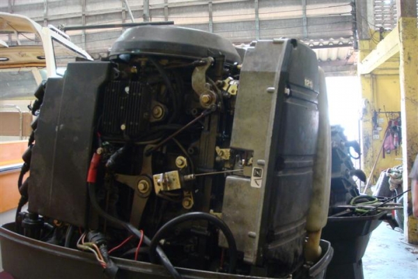 ขายเครื่อง tohatsu 120แรง พร้อมคอลโทรล