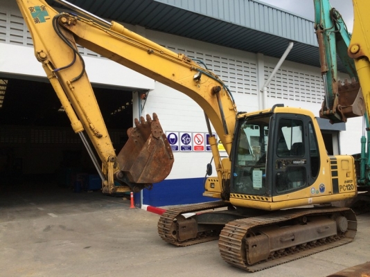 Komatsu PC120-6E SN: 58829 ปี 1997 ใช้งานแค่ 4695 ชม. นำเข้าจากญี่ปุ่น ราคาไม่แพงครับ