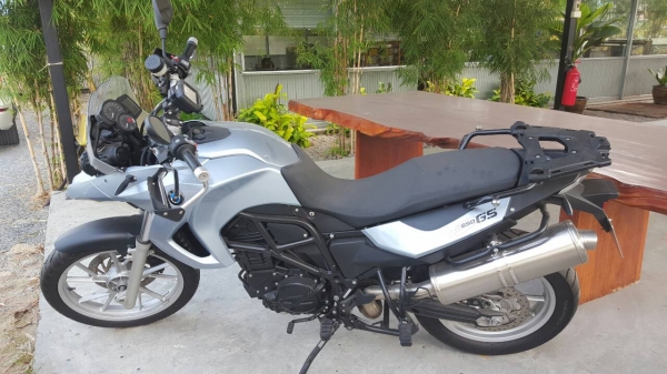 ขาย รถจักรยายนต์ สภาพสวย ยี่ห้อ BMW รุ่น F650GS สีฟ้า เลขทะเบียน 4กม6778 กรุงเทพมหานคร