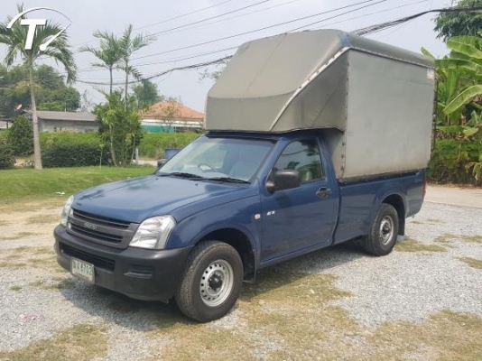 มือเดียว ดีแม็ก ปี2004 (พร้อมหลังคา) พวงมาลัยทัมดา สีมีรอยบ้างตามสภาพ