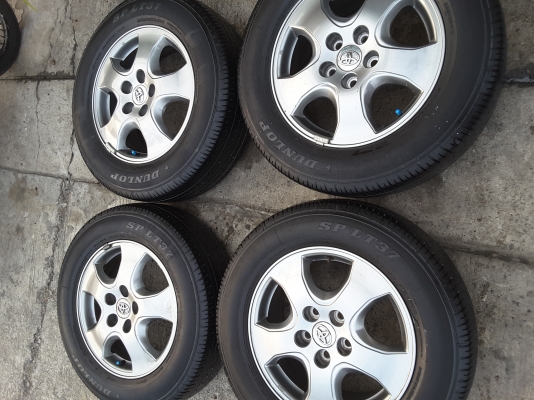 ล้อ all new isuzu ขอบ 17 พร้อมยางชุดล่ะ 8500