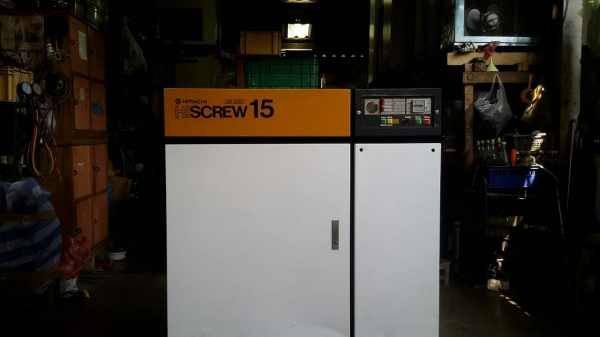 ขาย  AIR COMPRESSOR HITACHI : OSP-15 E 5 A " 20 HP "
