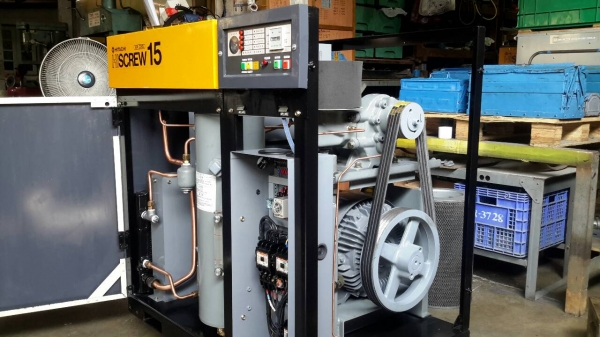 ขาย  AIR COMPRESSOR HITACHI : OSP-15 E 5 A " 20 HP "