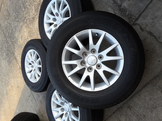ล้อ mitsubishi ขอบ 17 พร้อมยาง 265 65 17 ปี 12 ชุดล่ะ 8500