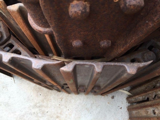 โซ่พร้อมใบเก่านอกญี่ปุ่น HITACHI EX200-3-5 โซ่พร้อมใบเก่านอกญี่ปุ่น HITACHI EX200-3-5