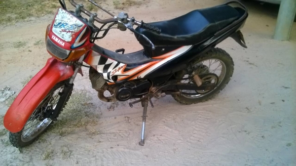 ขาย yamaha-JR-S 3700(ไม่รวมส่ง)แปลงเป็นวิบาก อะไหล่เดิม อยู่ครบ มีเล่มทะเบียน ไม่มีชุดโอน เครื่องดี ฟิต ใช้งานปกติ ทุกวัน ติดต่อโย ครับ 0862597917 ตลอด24