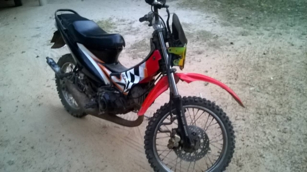 ขาย yamaha-JR-S 3700(ไม่รวมส่ง)แปลงเป็นวิบาก อะไหล่เดิม อยู่ครบ มีเล่มทะเบียน ไม่มีชุดโอน เครื่องดี ฟิต ใช้งานปกติ ทุกวัน ติดต่อโย ครับ 0862597917 ตลอด24